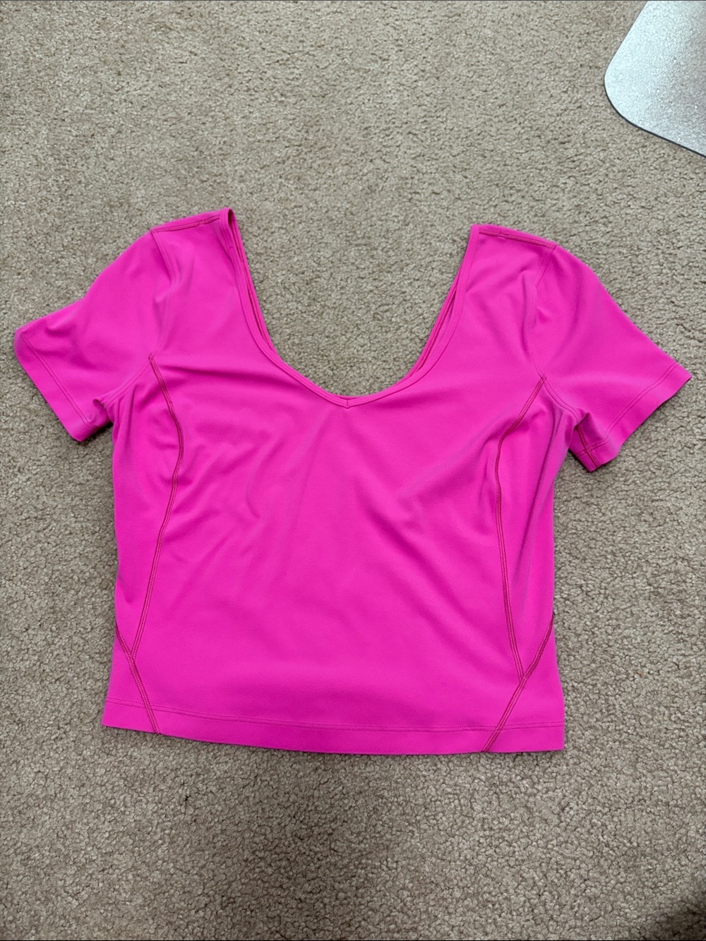 Lululemon Align Short Sleeve T Shirt in Sonic Pink